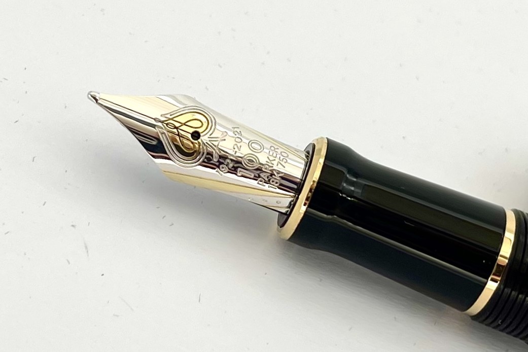 ParkerSpecialEditionDuofold100thAnniversaryBlackFountainPen_M